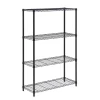 SHELVING UNIT BLK 54"H