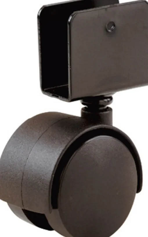 Shepherd 1-5/8 in. D Swivel Plastic Caster 40 lb (Pack of 6)