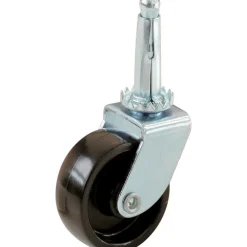 Shepherd 1-1/4 in. D Swivel Plastic Caster Wheel w/Stem 40 lb (Pack of 6)