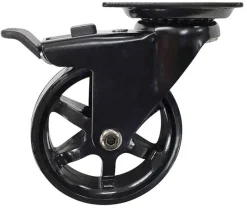 Shepherd Hardware 3 in. D Swivel Aluminum/Polyurethane Caster 100 lb 1 pk