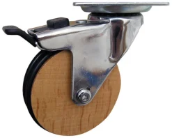 Shepherd Hardware 3 in. D Swivel Caster 100 lb 1 pk