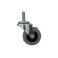 Shepherd Hardware 2 in. D Swivel Thermoplastic Rubber Caster 80 lb 1 pk