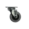 Shepherd Hardware 2 in. D Swivel Thermoplastic Rubber Caster 88 lb 1 pk