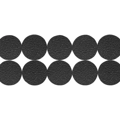 Shepherd Hardware Foam Self Adhesive Anti-Skid Pad Black Round 3/4 in. W X 3/4 in. L 20 pk