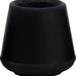 Shepherd Rubber Leg Tip Black Round 3/4 in. W 40 pk (Pack of 24)