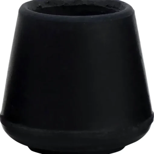 Shepherd Rubber Leg Tip Black Round 3/4 in. W 40 pk (Pack of 24)