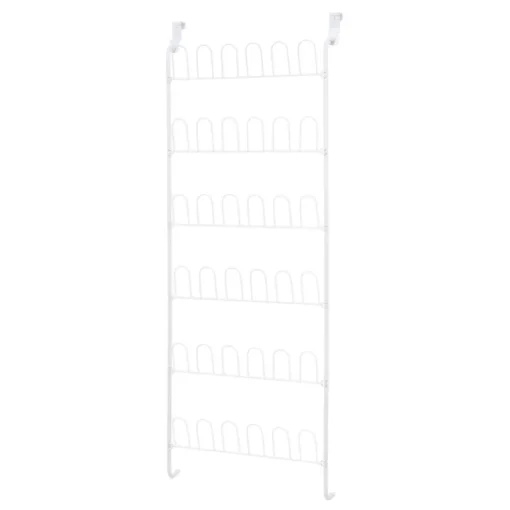 SHOE RACK OTD WHT STEEL