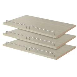 SHOES SHELF 24" GRAY