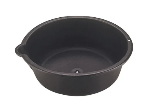 Shop Craft Plastic 6 qt Round Oil Drain and Recovery Pan