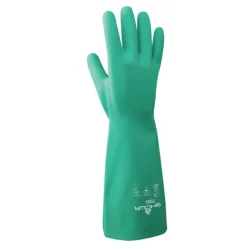 Showa Atlas Unisex Indoor/Outdoor Chemical Gloves Green S 1 pair