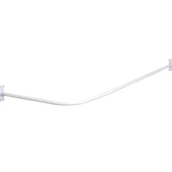 SHWR CURTAN ROD WHT 66"L
