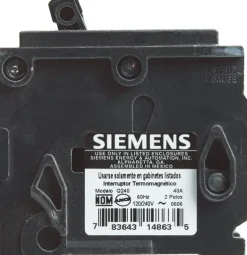 Siemens 40 amps Standard 2-Pole Circuit Breaker