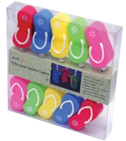 Sienna Flip Flop Covered Light Set 7.5 in.