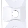 Sigma Engineered Solutions Rectangle Die-Cast Metal 1 gang 4.61 in. H X 2.85 in. W Lampholder Cover