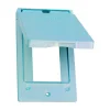 Sigma Engineered Solutions Rectangle Die-Cast Metal 1 gang 4.57 in. H X 2.83 in. W Vertical GFCI Cov
