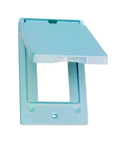 Sigma Engineered Solutions Rectangle Die-Cast Metal 1 gang 4.57 in. H X 2.83 in. W Vertical GFCI Cov
