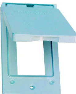 Sigma Engineered Solutions Rectangle Die-Cast Metal 1 gang 4.57 in. H X 2.83 in. W Vertical GFCI Cov