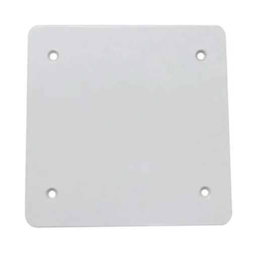 Sigma Engineered Solutions Square Plastic 2 gang 4.84 in. H X 4.84 in. W Flat Box Cover