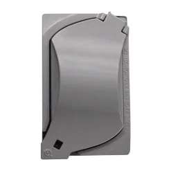 Sigma Engineered Solutions Rectangle Die-Cast Metal 1 gang 4.57 in. H X 2.81 in. W Universal Cover