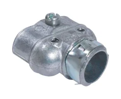 Sigma Engineered Solutions Snap Lock 3/8 in. D Die-Cast Zinc Duplex Connector For AC, MC and FMC/RWF
