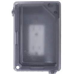 Sigma Engineered Solutions Rectangle Plastic 1 gang 5.98 in. H X 4.02 in. W Weatherproof Cover