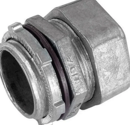 Sigma Engineered Solutions ProConnex 3/4 in. D Die-Cast Zinc Rain-Tight Compression Connector For EM