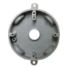 Sigma Engineered Solutions New Work 14.8 cu in Round Plastic Weatherproof Box Gray
