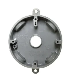 Sigma Engineered Solutions New Work 14.8 cu in Round Plastic Weatherproof Box Gray