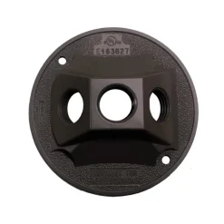 Sigma Engineered Solutions Round Die-Cast Metal 4.13 in. H X 4.13 in. W Lampholder Cover