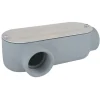 Sigma Engineered Solutions ProConnex 3/4 in. D Die-Cast Aluminum Conduit Body For Rigid/IMC 1 pk