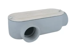 Sigma Engineered Solutions ProConnex 3/4 in. D Die-Cast Aluminum Conduit Body For Rigid/IMC 1 pk