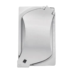Sigma Engineered Solutions Rectangle Die-Cast Metal 1 gang 4.57 in. H X 2.81 in. W Universal Cover