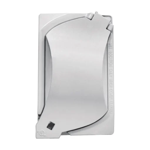 Sigma Engineered Solutions Rectangle Die-Cast Metal 1 gang 4.57 in. H X 2.81 in. W Universal Cover