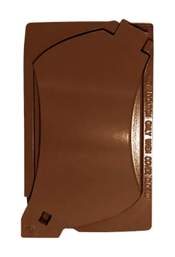 Sigma Engineered Solutions Rectangle Die-Cast Metal 1 gang 4.57 in. H X 2.81 in. W Universal Cover