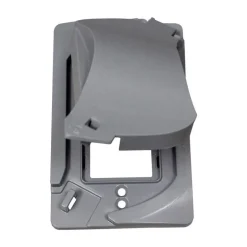 Sigma Engineered Solutions Square Plastic 2 gang 4.84 in. H X 4.84 in. W Flat Box Cover