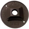 Sigma Engineered Solutions Round Die-Cast Metal 4.13 in. H X 4.13 in. W Lampholder Cover