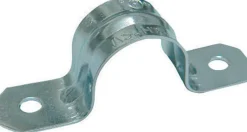 Sigma Engineered Solutions ProConnex 1 in. D Zinc-Plated Steel 2 Hole Strap 1 pk