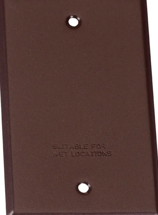 Sigma Engineered Solutions Rectangle Stamped Steel 1 gang 4.52 in. H X 2.77 in. W Flat Box Cover