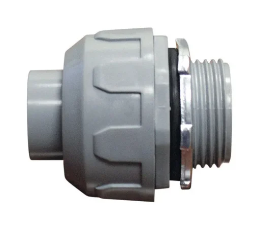 Sigma Engineered Solutions ProConnex 1 in. D Plastic Straight Connector For Liquid Tight 1 pk
