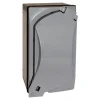 Sigma Engineered Solutions Rectangle Die-Cast Metal 1 gang 4.58 in. H X 2.83 in. W GFCI Outlet Kit