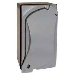 Sigma Engineered Solutions Rectangle Die-Cast Metal 1 gang 4.58 in. H X 2.83 in. W GFCI Outlet Kit