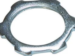 Sigma Engineered Solutions ProConnex 2-1/2 in. D Zinc-Plated Steel Electrical Conduit Locknut For Ri