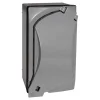 Sigma Engineered Solutions Rectangle Die-Cast Metal 1 gang 4.58 in. H X 2.83 in. W Duplex Outlet Kit