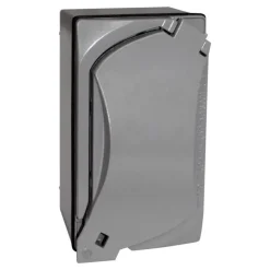 Sigma Engineered Solutions Rectangle Die-Cast Metal 1 gang 4.58 in. H X 2.83 in. W Duplex Outlet Kit