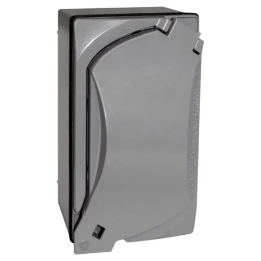Sigma Engineered Solutions Rectangle Die-Cast Metal 1 gang 4.58 in. H X 2.83 in. W Duplex Outlet Kit