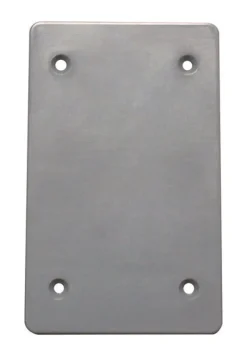 Sigma Engineered Solutions Rectangle Plastic 1 gang 4.63 in. H X 2.87 in. W Flat Box Cover
