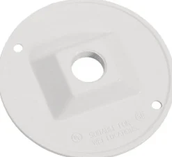 Sigma Engineered Solutions Round Die-Cast Metal 4.13 in. H X 4.13 in. W Lampholder Cover