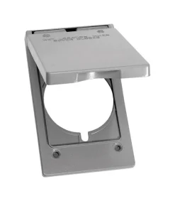 Sigma Engineered Solutions Rectangle Die-Cast Metal 1 gang 4.57 in. H X 2.83 in. W 30/50 Amp Recepta