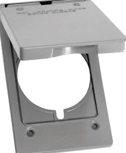 Sigma Engineered Solutions Rectangle Die-Cast Metal 1 gang 4.57 in. H X 2.83 in. W 30/50 Amp Recepta
