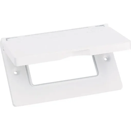 Sigma Engineered Solutions Rectangle Die-Cast Metal 1 gang 2.83 in. H X 4.57 in. W Horizontal GFCI C